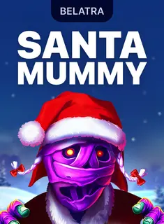 Portada de la tragamonedas Santa Mummy