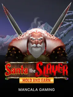 Portada de la tragamonedas Santa the Slayer