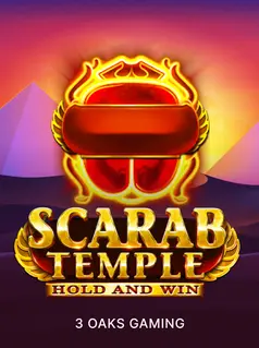 Portada de la tragamonedas Scarab Temple