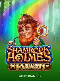 Portada de la tragamonedas Shamrock Holmes Megaways™