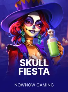 Portada de la tragamonedas Skull Fiesta