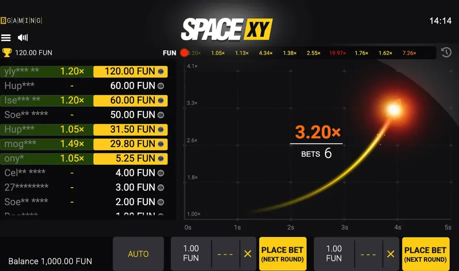 Space XY gameplay screenshot
