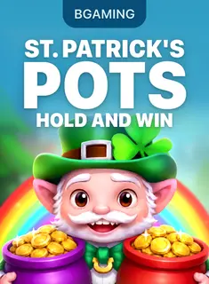 Portada de la tragamonedas St. Patrick's Pots Hold and Win