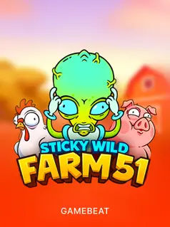 Portada de la tragamonedas Sticky Wild: Farm 51