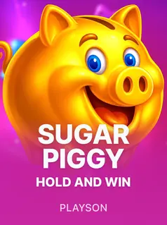Portada de la tragamonedas Sugar Piggy: Hold and Win