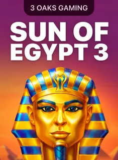 Portada de la tragamonedas Sun of Egypt 3