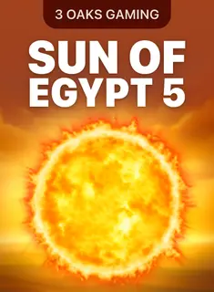 Portada de la tragamonedas Sun of Egypt 5