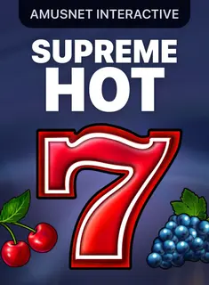 Portada de la tragamonedas Supreme Hot