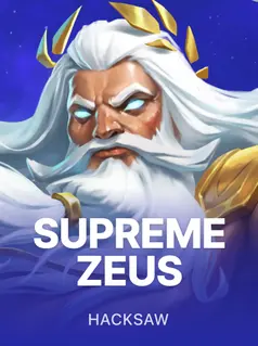 Portada de la tragamonedas Supreme Zeus