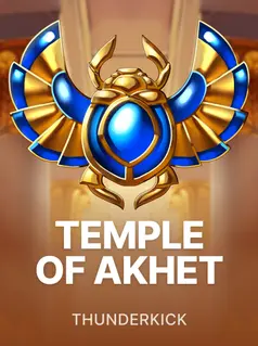 Portada de la tragamonedas Temple of Akhet