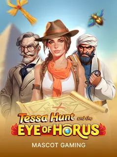 Portada de la tragamonedas Tessa Hunt And The Eye Of Horus