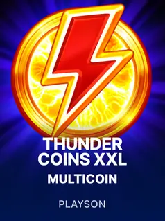 Portada de la tragamonedas Thunder Coins XXL: Multicoin