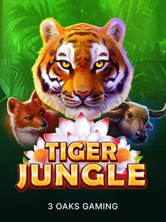 Portada de la tragamonedas Tiger Jungle