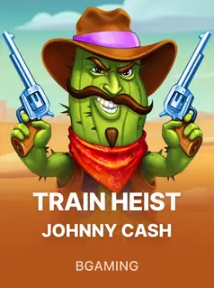 Portada de la tragamonedas Train Heist Johnny Cash