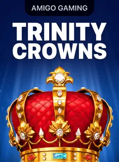 Portada de la tragamonedas Trinity Crowns
