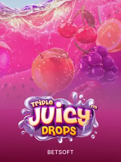 Portada de la tragamonedas Triple Juicy Drops