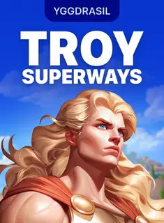 Portada de la tragamonedas Troy Superways