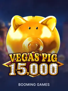 Portada de la tragamonedas Vegas Pig 15,000