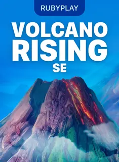 Portada de la tragamonedas Volcano Rising SE