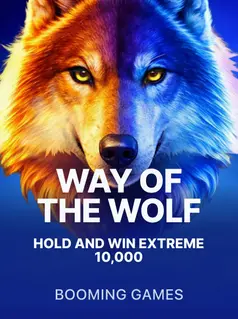 Portada de la tragamonedas Way of the Wolf Hold and Win Extreme 10,000