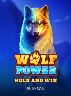 Portada de la tragamonedas Wolf Power: Hold and Win