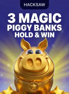 3 Magic Piggy Banks: Hold & Win, slot by Hacksaw